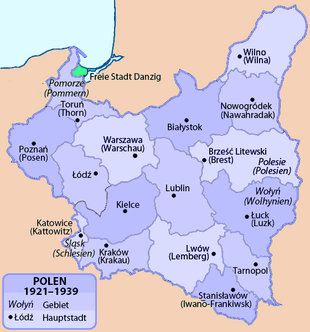 Woiwodschaft: Organe, Liste der Woiwodschaften, Historische Woiwodschaften