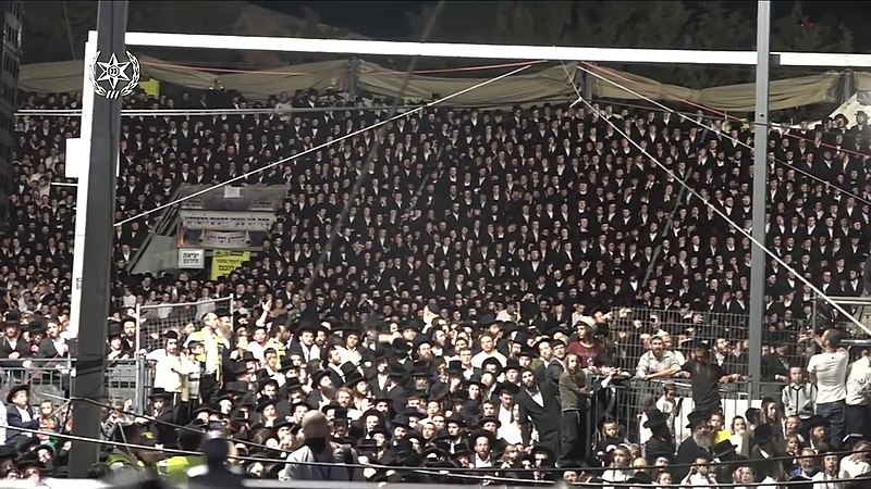 File:Police deployment in Meron at rabbi Shimon Bar Yochai Yom Hillula, April 2021. A XVI.jpg