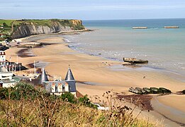 Arromanches et les plages du débarquement.