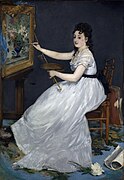 Édouard Manet, Portrait of Eva Gonzalès, NG3259