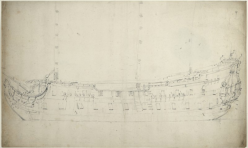 File:Portrait of HMS Newcastle (1653).jpg