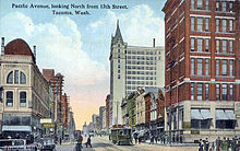 Downtown, early 20th century