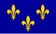 Île-de-France zászlaja