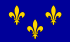 Bandera de Isla de Francia