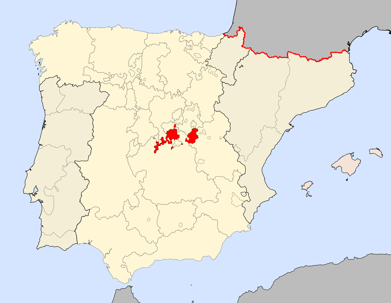 Provincias comunidad de madrid
