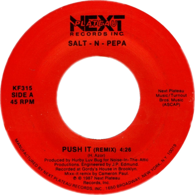 Side A of US 7-inch retail single