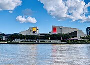 Queensland Performing Arts Centre seen from the river, June 2019.jpg