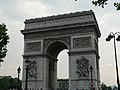 English: The Arch of Triumph, place Charles de Gaulle, Paris. Français : L'Arc de Triomphe, place Charles de Gaulle, Paris. Italiano: L'Arco di Trionfo, piazza Charles de Gaulle, Parigi.