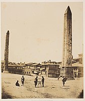 Obelisk in the Hippodrome, Constantinople, asi 1854