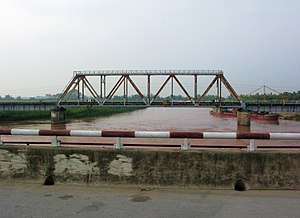 300px Rang River and the old Lai Vu Bridge viewed from new Lai Vu Bridge