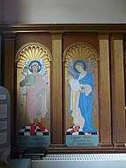 Raphael & Uriel, St Michael & All Angels, Howick.jpg