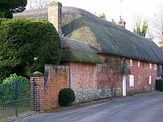 Broad Chalke village in United Kingdom