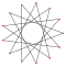 Normal yıldız çokgen 13-5.svg