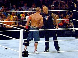 Altura dos lutadores de WWE (Completo) #wwe #wwefan #johncena #therock