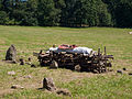 Čeština: Pohřebiště, rekonstrukce raně středověké bitvy Vikingů a Slovanů Rogar, Neveklov, Středočeský kraj, Česká republika English: Reconstrucion of Early Middle Ages Vikings and Slavic Rogar, Neveklov, Central Bohemian Region, Czech Republic