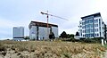 Rostock Warnemünde, Baustelle des ehemaligen Spaßbades "Samoa", Erweiterungsbau des Neptun-Hotels