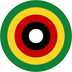 Zimbabwe Air Force roundel Roundel of Zimbabwe.svg