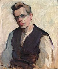 Self-Portrait with glasses