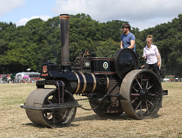 Ruston Proctor steamroller (road roller)