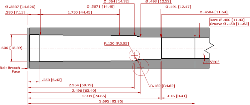 460
Weatherby Magnum Chamber Schematic