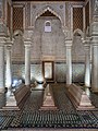 Мавзолей на мароканския султан Ахмад ал-Мансур в саадитските гробници (края на XVI и началото на XVII век) в Маракеш, Мароко