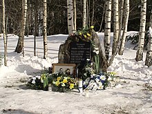 Memorial for the Forest Brothers killed during the Battle of Saika Saika.JPG