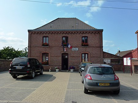 Saint Hilaire Cottes (Pas de Calais, Fr) mairie