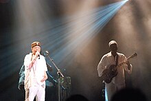 Salif Keïta au festival Womad 2010 - Au Charlton Park en Angleterre.