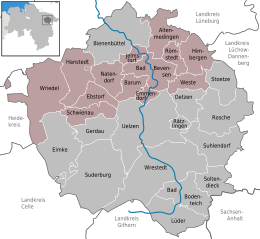 Samtgemeinde Bevensen-Ebstorf – Mappa