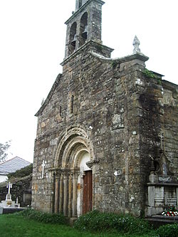 A ilesia de Sant Vitor de Rivas de Miño