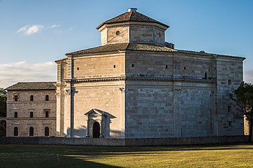 Sanctuaire bramantesque de Macereto dans la province de Macerata.