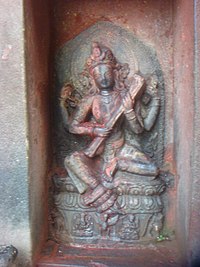 Saraswati Statue at Mhepi.JPG