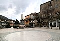 La place Paoli (du marché) à Sartène.