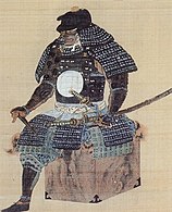 Yoshinobu Satake (1570–1633), daimyō z okresu Sengoku z długim tachi u pasa