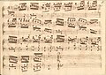 partitura manuscrita