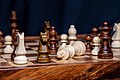 * Nomination Fallen king amidst the other chess pieces --XRay 06:18, 20 February 2022 (UTC) * Promotion  Support Good quality -- Johann Jaritz 06:49, 20 February 2022 (UTC)