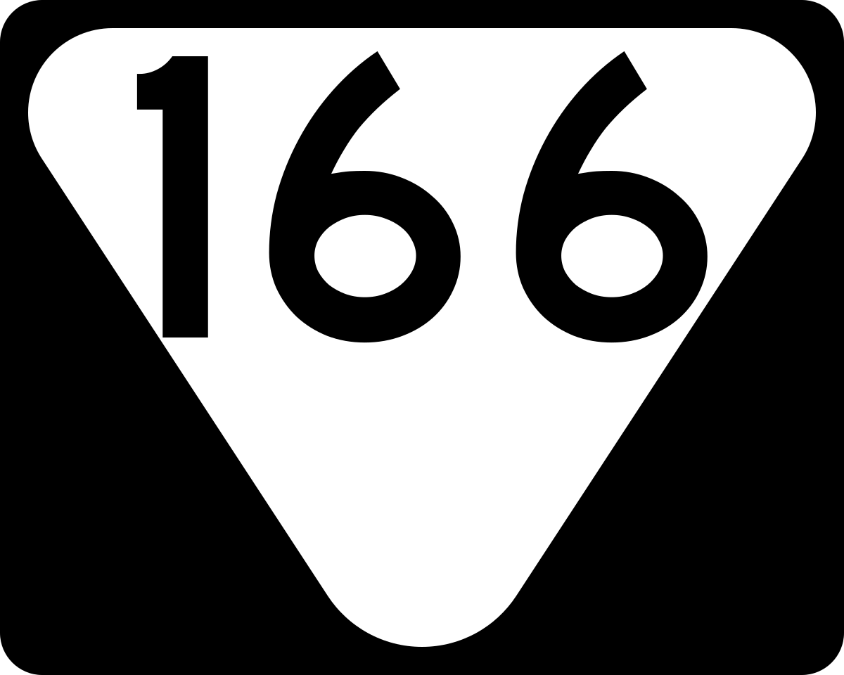 166. 166 Logo.