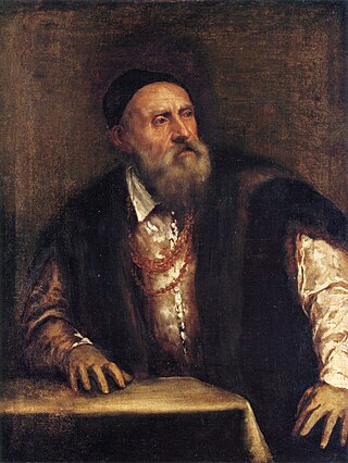 <i>Self-Portrait</i> (Titian, Berlin) Painting by Titian