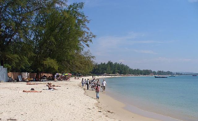 Strand von Sihanoukville 2005 (Serendipity- und Ochheuteal Beach)