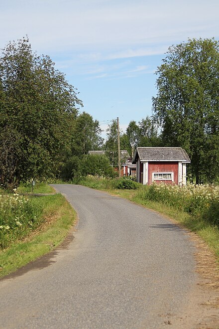 The museum road Simonkyläntie