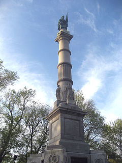Soldiers and Sailors Monument (Boston) Monument in Boston, Massachusetts, U.S.