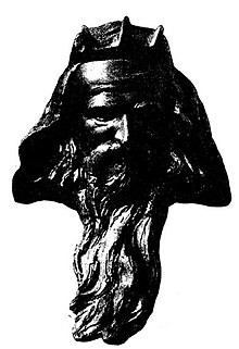 Sculpture by Nossig of King Solomon, c. 1900