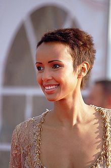 Sonia Rolland, ehemalige Miss France, Präsidentin von Maïsha Africa, Basketball und lan Chalon-Liebhaberin