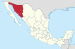 Sonora in Mexico (location map scheme).svg