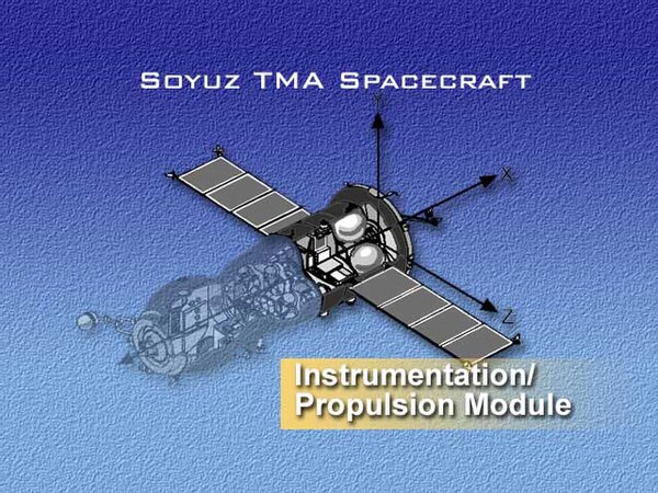 Soyuz spacecraft's Instrumentation/Propulsion Module