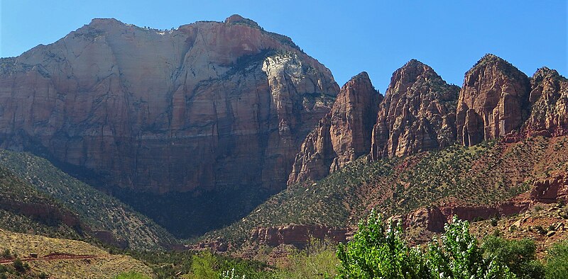 File:Springdale, Utah. Three Marys.jpg