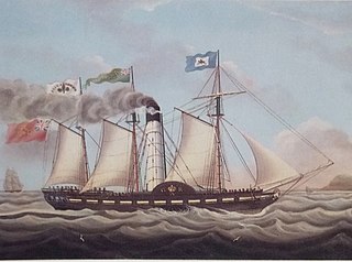 RMS <i>St. Patrick</i> (1825) Irish steam packet ferry