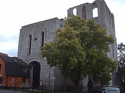 St Lars' kirkeruin. 
 JPG