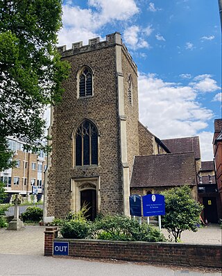 <span class="mw-page-title-main">St Tarcisius Church, Camberley</span> Church in Camberley, United Kingdom