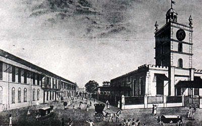 St. Thomas Church prior to 1838